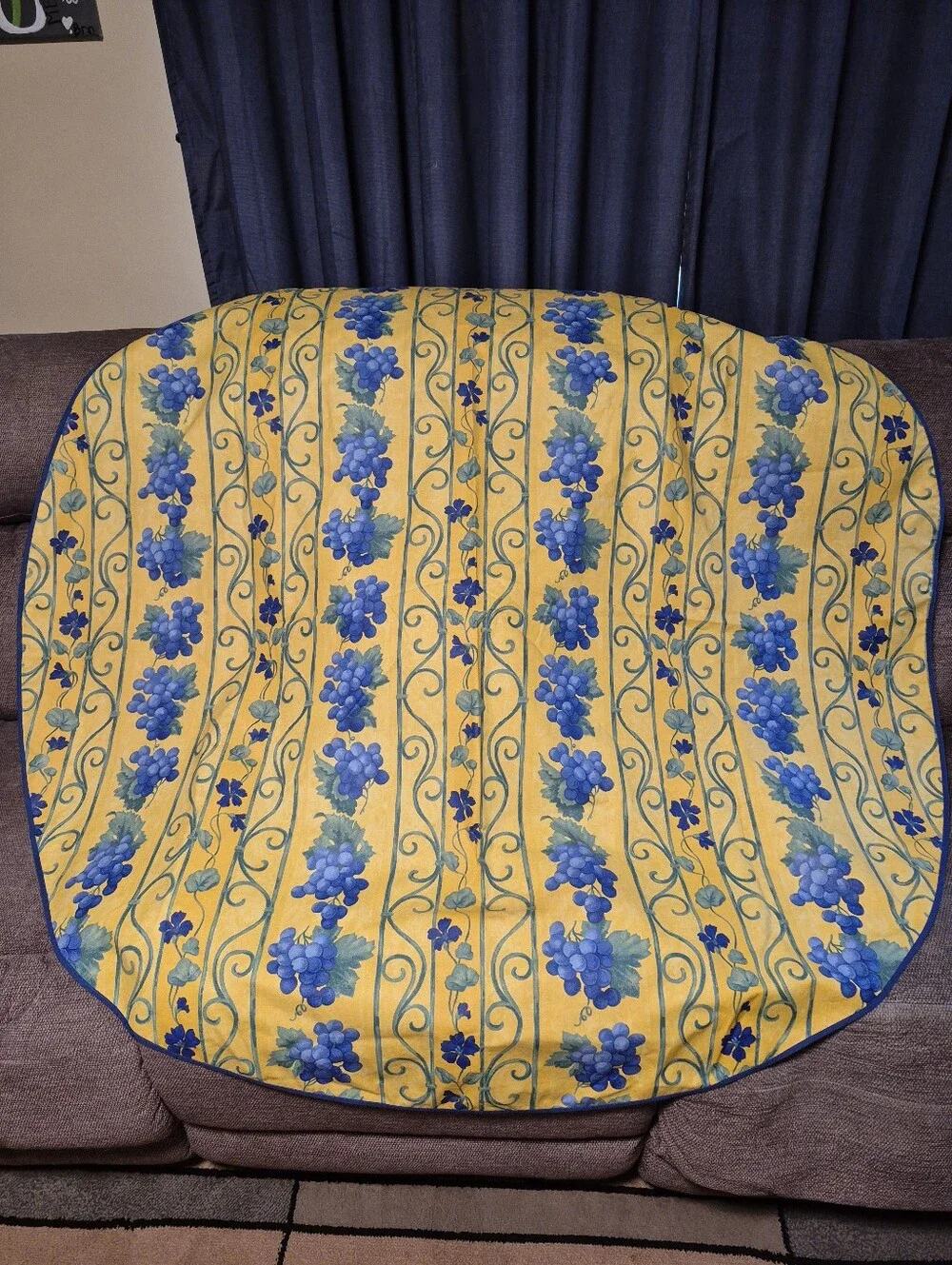 La Cigale Acrylic Coated French Made Fabric Tablecloth